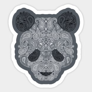 Paisley Panda Sticker